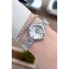Gümüş Renk 26 Mm Kadın Kol Saati ve Bileklik
