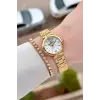 Gold Renk 26 Mm Kadın Kol Saati ve Bileklik