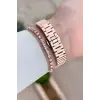 Rose Renk 26 Mm Kadın Kol Saati ve Bileklik