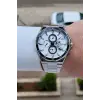 Gümüş Renk 43,5 Mm Erkek Kol Saati
