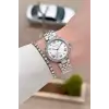 Gümüş Renk Kadın 30 Mm Kadın Kol Saati ve Hediye Bileklik