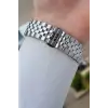 Kadranı Mavi Kordonu Gümüş Renk İç Göstergeleri Aktif 41 Mm Erkek Kol Saati