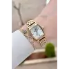 Gold Renk 24 mm Hediye Paketli Kadın Kol Saati