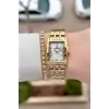 Kadranı Sedefli Kordonu Gold Renk 22 mm Kadın Kol Saati