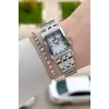 Gümüş Renk 22 mm Kadın Kol Saati