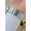 BUSINESS Kadranı Lacivert Kordonu Gümüş Renk 45 Mm Full Çelik 5 ATM Erkek Kol Saati