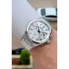 BUSINESS Gümüş Renk 45 Mm Full Çelik 5 ATM Erkek Kol Saati