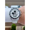 Gümüş Renk 44 Mm Hediye Paketli İç Göstergeleri Aktif Erkek Kol Saati