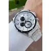 Gümüş Renk 44 Mm Hediye Paketli İç Göstergeleri Aktif Erkek Kol Saati