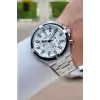 Gümüş Renk 44 Mm Hediye Paketli İç Göstergeleri Aktif Erkek Kol Saati