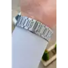 Gümüş Renk 44 Mm Hediye Paketli İç Göstergeleri Aktif Erkek Kol Saati