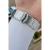 Kadranı Siyah Kordonu Gümüş Renk 44 Mm Hediye Paketli İç Göstergeleri Aktif Erkek Kol Saati