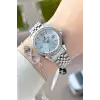 Gümüş Renk 32,5 Mm Hediye Paketli Kadın Kol Saati