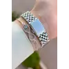 Gümüş Renk 32,5 Mm Hediye Paketli Kadın Kol Saati