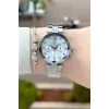 Gümüş Renk Hediye Paketli 32 Mm Kadın Kol Saati