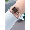Rose Renk Hediye Paketli 22 Mm Kadın Kol Saati