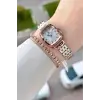 Rose Gümüş Renk Hediye Paketli 22 Mm Kadın Kol Saati