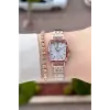 Rose Gümüş Renk Hediye Paketli 22 Mm Kadın Kol Saati