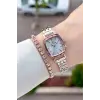 Rose Gümüş Renk Hediye Paketli 22 Mm Kadın Kol Saati
