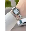 Gümüş Renk Hediye Paketli 22 Mm Kadın Kol Saati