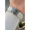 Kadranı Siyah Kordonu Gümüş Renk 42,5 Mm Hediye Paketli Erkek Kol Saati