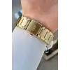 Kadranı Siyah Kordonu Gold Renk 42,5 Mm Hediye Paketli Erkek Kol Saati