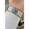 Gümüş Renk 43 Mm Hediye Paketli Erkek Kol Saati