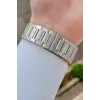 Kadranı Siyah Kordonu Gümüş Renk 44 Mm Hediye Paketli İç Göstergeleri Aktif Erkek Kol Saati