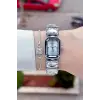 Gümüş Renk Hediye Paketli 20 Mm 5 ATM Kadın Kol Saati