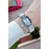 Gümüş Renk Hediye Paketli 20 Mm 5 ATM Kadın Kol Saati