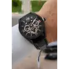 Rakamları Rose Kordonu Siyah Renk İç Göstergeleri Aktif 45 Mm Erkek Kol Saati