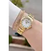 Gold Renk 30 mm Hediye Paketli Kadın Kol Saati