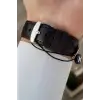 Gümüş Renk 42 Mm Takvimli Hediye Paketli Erkek Kol Saati