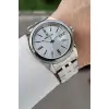 Gümüş Renk 41 Mm 5 ATM Takvimli Hediye Paketli Erkek Kol Saati