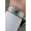 Gümüş Renk 41 Mm 5 ATM Takvimli Hediye Paketli Erkek Kol Saati