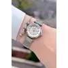 Gümüş Renk 26 Mm Hediye Paketli Kadın Kol Saati