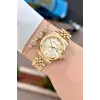 Gold Renk 28 Mm Hediye Paketli Kadın Kol Saati