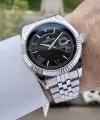Daniel Klein DKISTE831 Kadranı Siyah Kordonu Gümüş Renk Takvim ve Gün Fonksiyonlu Erkek Kol Saati