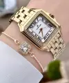 Daniel Klein DKISTE1029 Gold Renk Hediye Paketli Kadın Kol Saati ve Bileklik