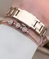 Ferrucci FCISTE271 Rose Renk Hediye Paketli Kadın Kol Saati ve Bileklik