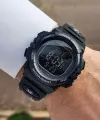 Daniel Klein DKISTE1051 Siyah Renk Alarm Kronometre ve Işıklı Dijital Hediye Paketli Erkek Kol Saati