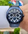 Daniel Klein DKISTE1139 Lacivert Gümüş Renk Hediye Paketli İç Göstergeleri Aktif Erkek Kol Saati