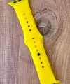 Sarı Renk Watch Uyumlu A Kalite 42mm 44mm 45mm 49mm 1/2/3/4/5/6/se/7/8/Ultra Akıllı Saat Kordonu
