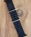 Siyah Renk Watch Uyumlu A Kalite 42mm 44mm 45mm 49mm 1/2/3/4/5/6/se/7/8/Ultra Akıllı Saat Kordonu