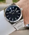 Daniel Klein DKISTE1450 Kadranı Siyah Kordonu Gümüş Renk Erkek Kol Saati