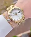 Freelook FLISTE43 Gold Renk Kadın Kol Saati ve Bileklik
