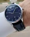 Pierre Cardin PCISTE21 Kadranı Lacivert Kordonu Siyah Renk 44 mm Erkek Kol Saati
