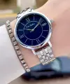 Pierre Cardin PCISTE24 Kadranı Lacivert Kordonu Gümüş Renk 36 mm Kadın Kol Saati