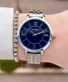 Pierre Cardin PCISTE24 Kadranı Lacivert Kordonu Gümüş Renk 36 mm Kadın Kol Saati