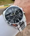 Daniel Klein DKISTE1599 Siyah Gümüş Renk 45 mm Erkek Kol Saati